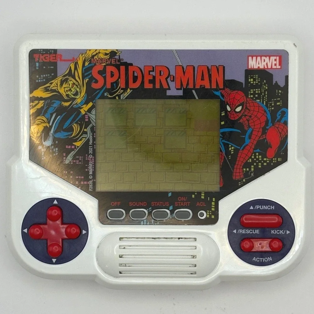 Retro Gamer Spider-Man Tiger Electronics Handheld‎ LCD Video Game F2839 2020